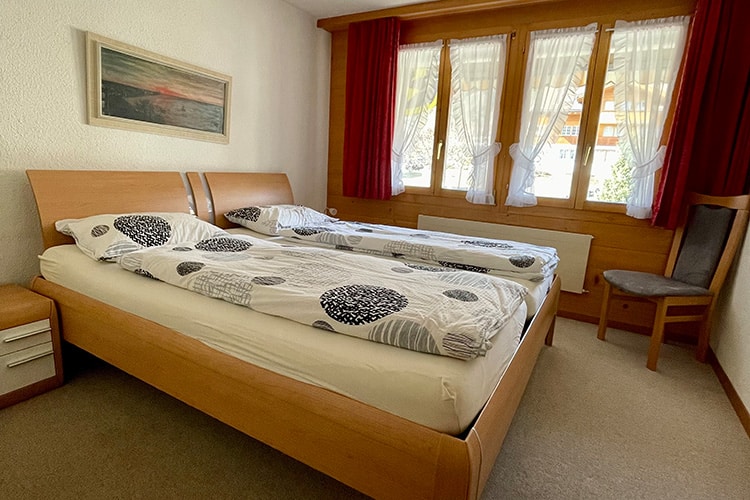Ferienwohnung Leiterli – gemütliches Schlafzimmer